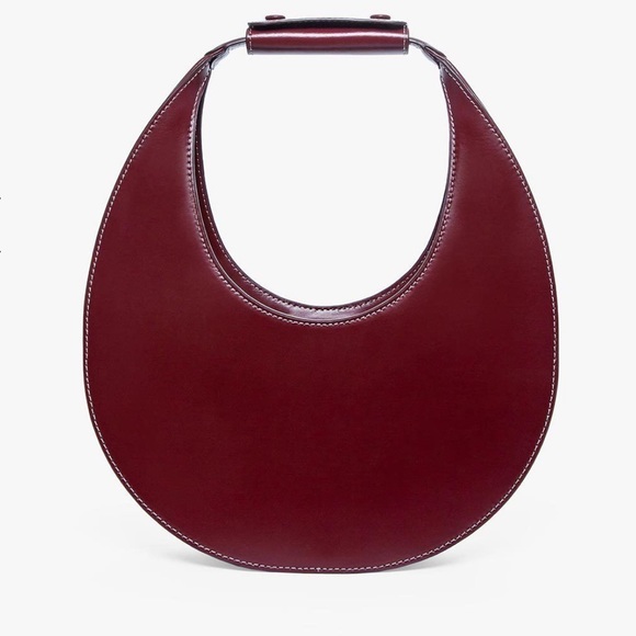 STAUD Handbags - Staud MOON BAG RASPBERRY